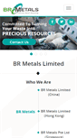 Mobile Screenshot of brmetalsltd.com